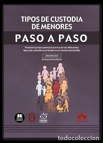 Libros: TIPOS DE CUSTODIA DE MENORES PASO A PASO - AA.VV