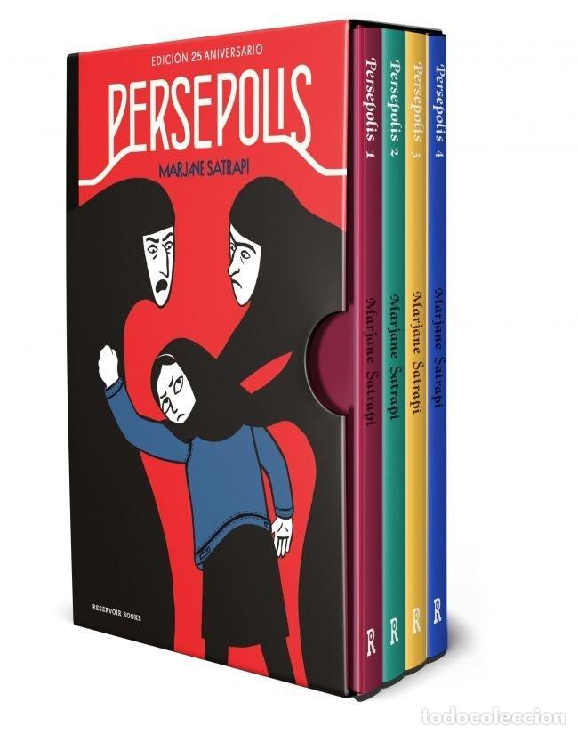 Libros: PERSEPOLIS ESTUCHE CUATRO LIBROS EDICION 25 ANIVERSARIO - SATRAPI, MARJANE