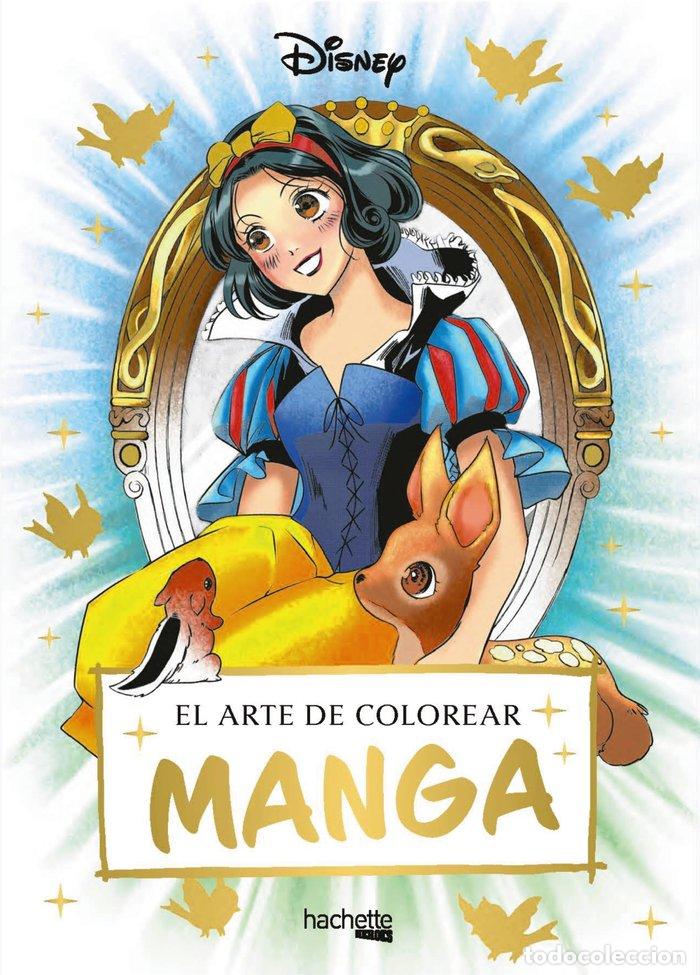 Livros: EL ARTE DE COLOREAR MANGA DISNEY - VARIOS AUTORES