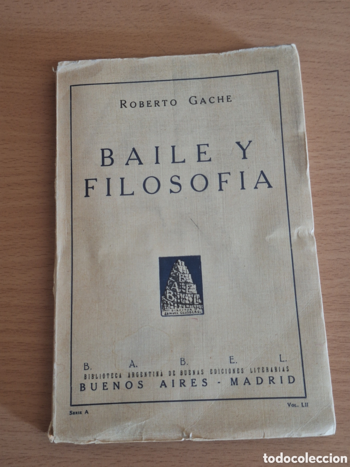 books: BAILE Y FILOSOF&Iacute;A - ROBERTO GACHE - B.A.B.E.L.
