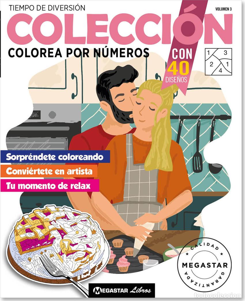 Libri: COLOREA POR NUMEROS 03 - Espanol/Castellano