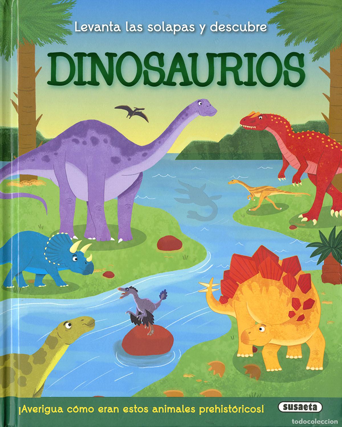 Libros: DINOSAURIOS - Cuadernos y kits interactivos y de actividades para ninos y ninas