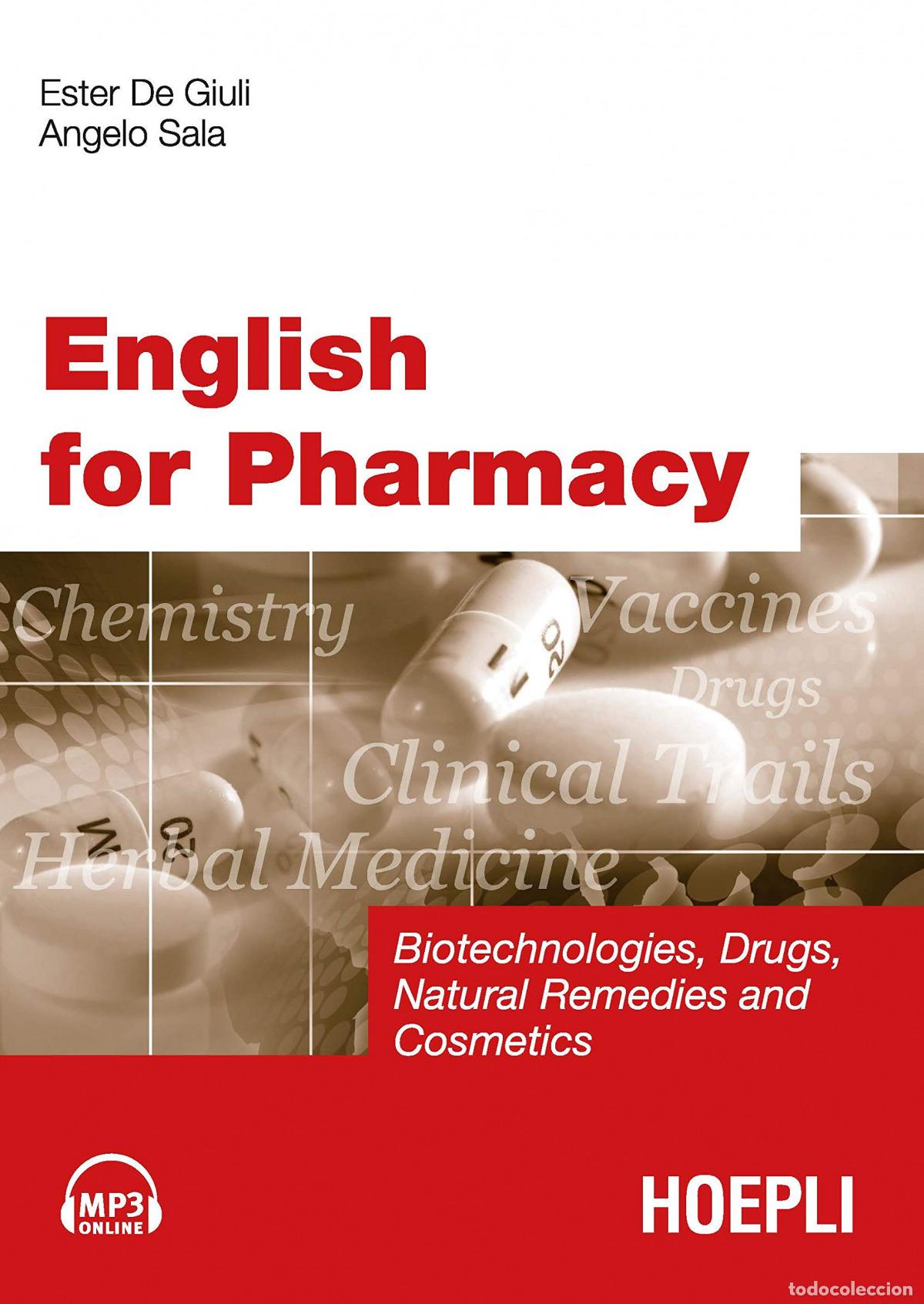 Livros: ENGLISH FOR PHARMACY - Ensenanza y aprendizaje de lenguas