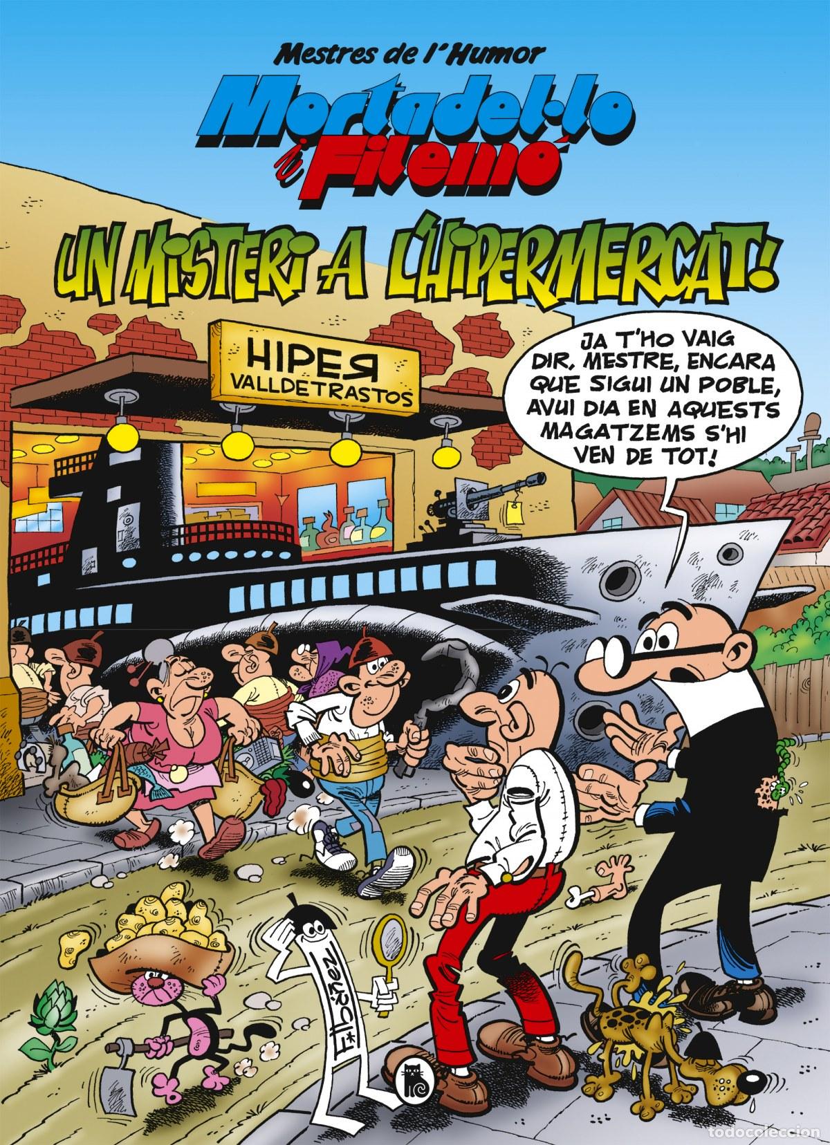 Libros: MORTADEL&middot;LO I FILEM&Oacute;. MISTERI A L'HIPERMERCAT (MESTRES DE L'HUMOR 56) - Ib&aacute;&ntilde;ez, Francisco