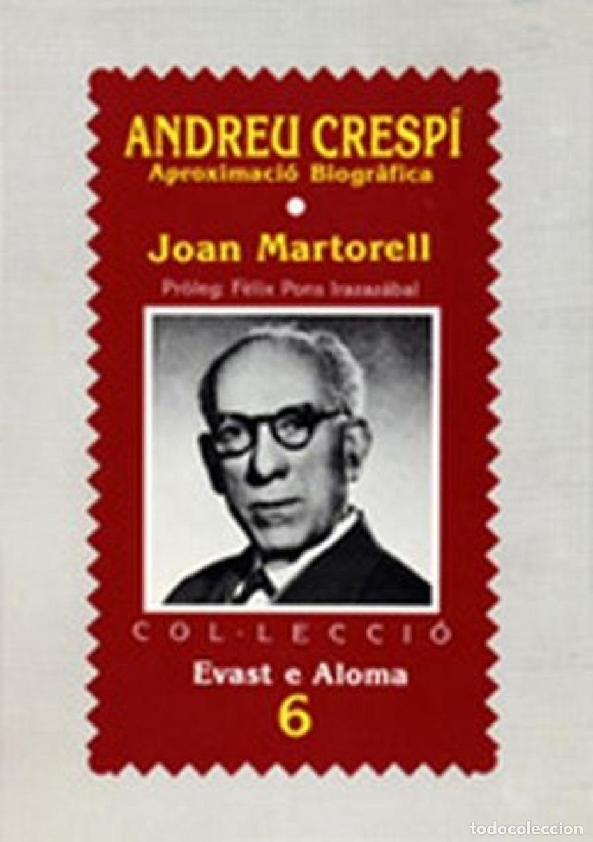 Livros: ANDREU CRESPI: APROX.BIOGRAFICA - Martorell, Joan