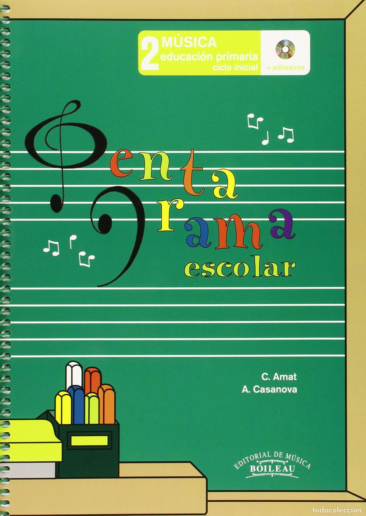 Livros: PENTAGRAMA ESCOLAR 2 CICLO INICIAL - Amat, C