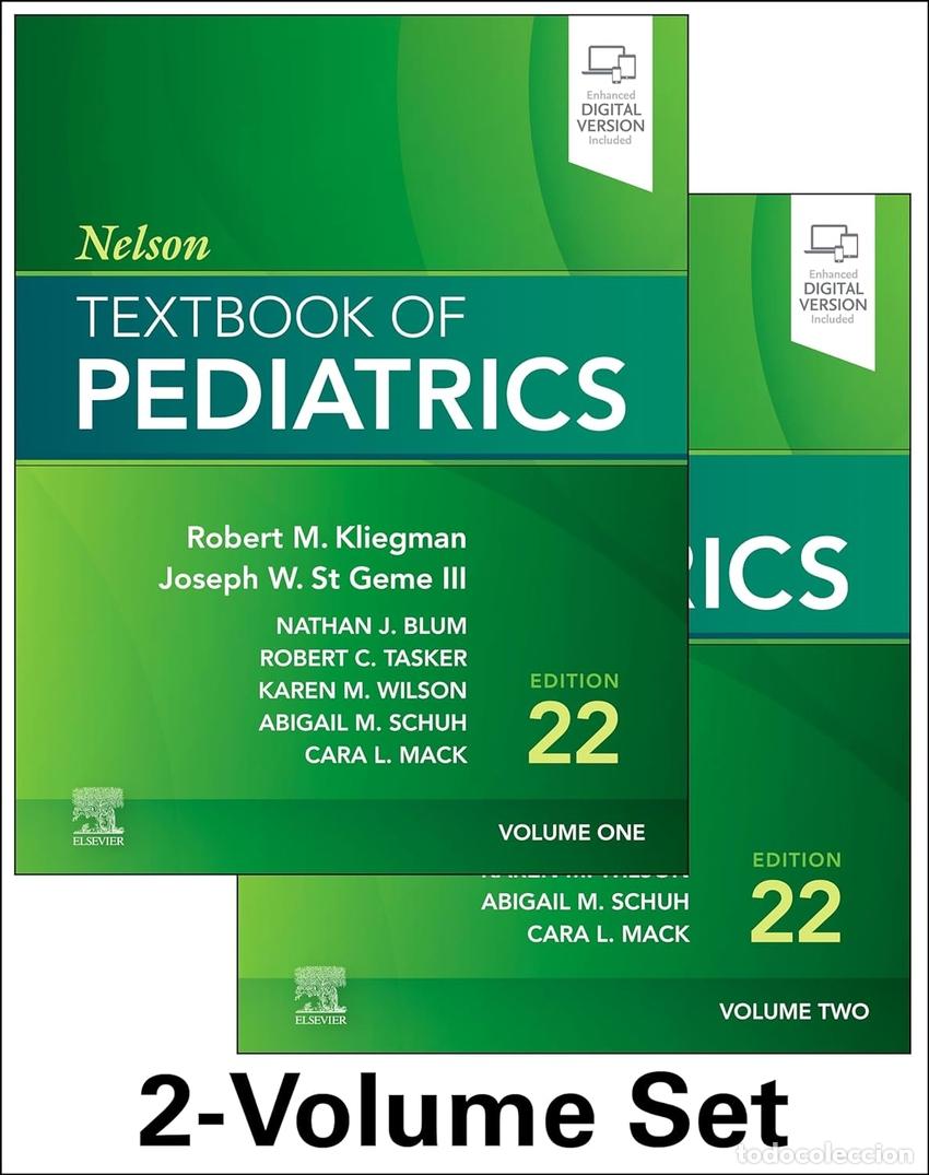 Livros: NELSON TEXTBOOK OF PEDIATRICS - Kliegman