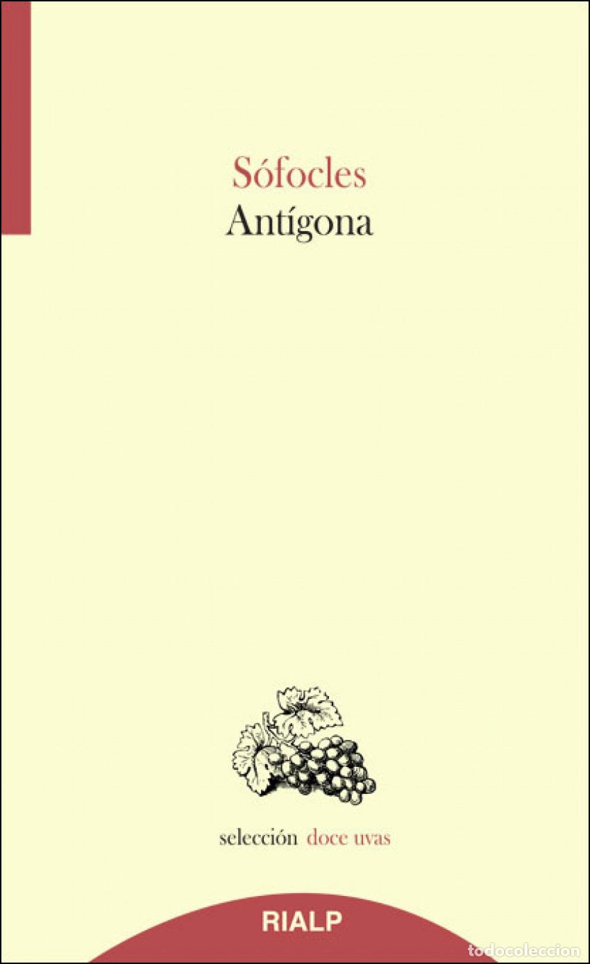 Libros: ANT&Iacute;GONA - S&oacute;focles.