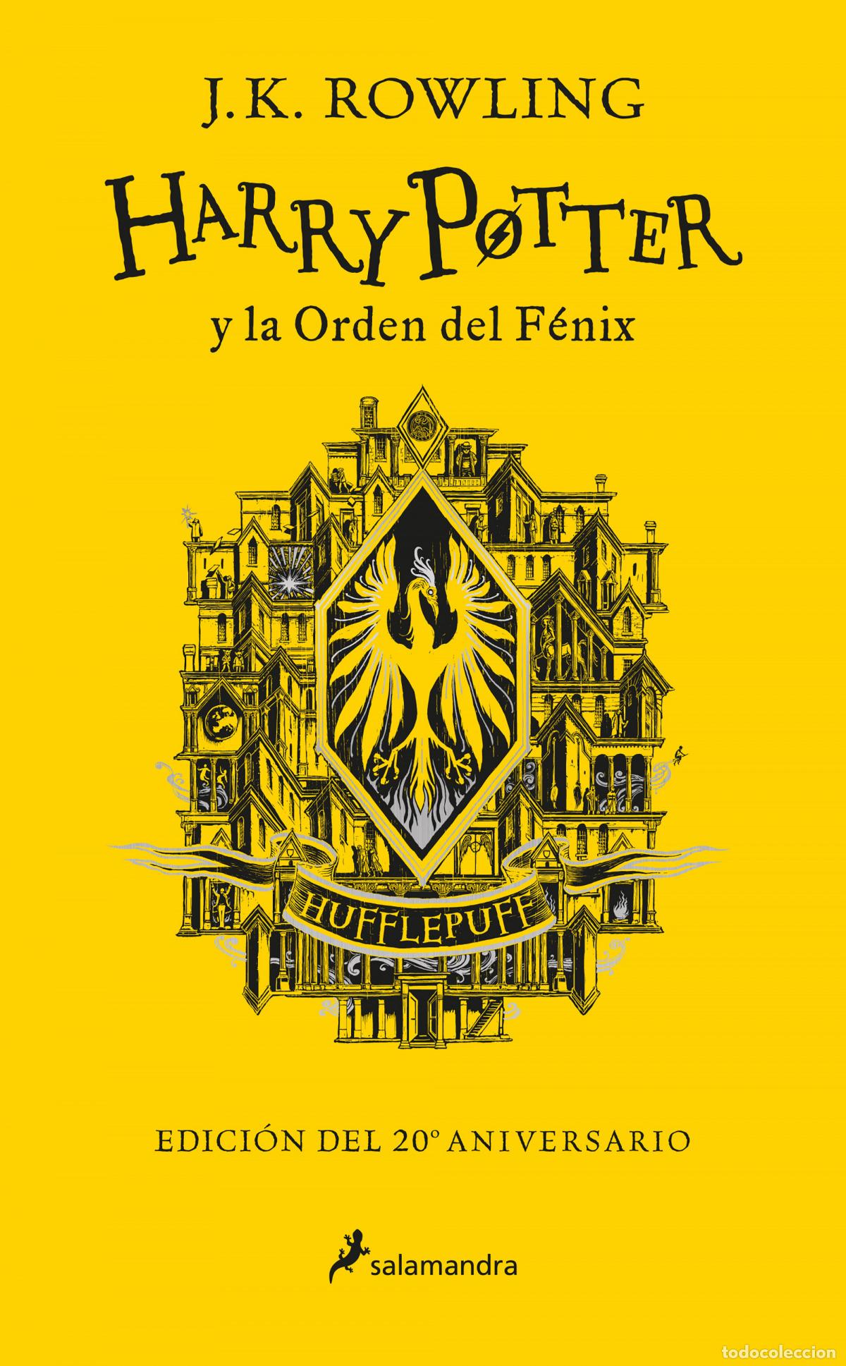 Libros: HARRY POTTER Y LA ORDEN DEL F&Eacute;NIX (EDICI&Oacute;N HUFFLEPUFF DEL 20&ordm; ANIVERSARIO) (HARRY POTTER) - Rowling,