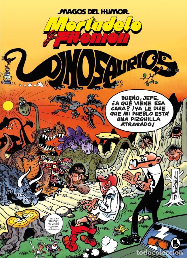 Libros: MORTADELO Y FILEM&Oacute;N. DINOSAURIOS (MAGOS DEL HUMOR) - Ib&aacute;&ntilde;ez, Francisco