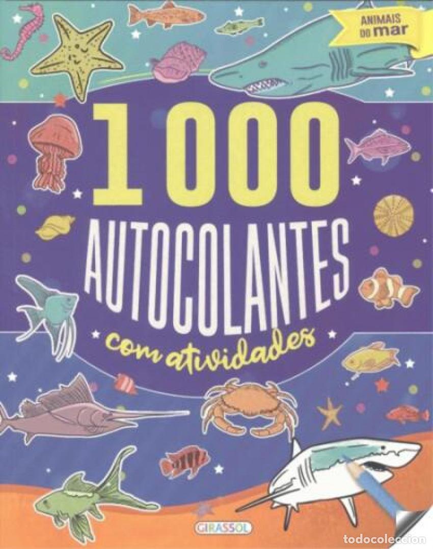 Livres: ANIMAIS DO MAR (1000 AUTOCOLANTES COM ACTIVIDADES) - Pasatiempos, acertijos y juegos
