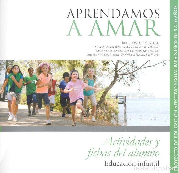 Livros: APRENDEMOS A AMAR ACTIVIDADES ALUMNO EDUCACION INFANTIL - AA.VV.