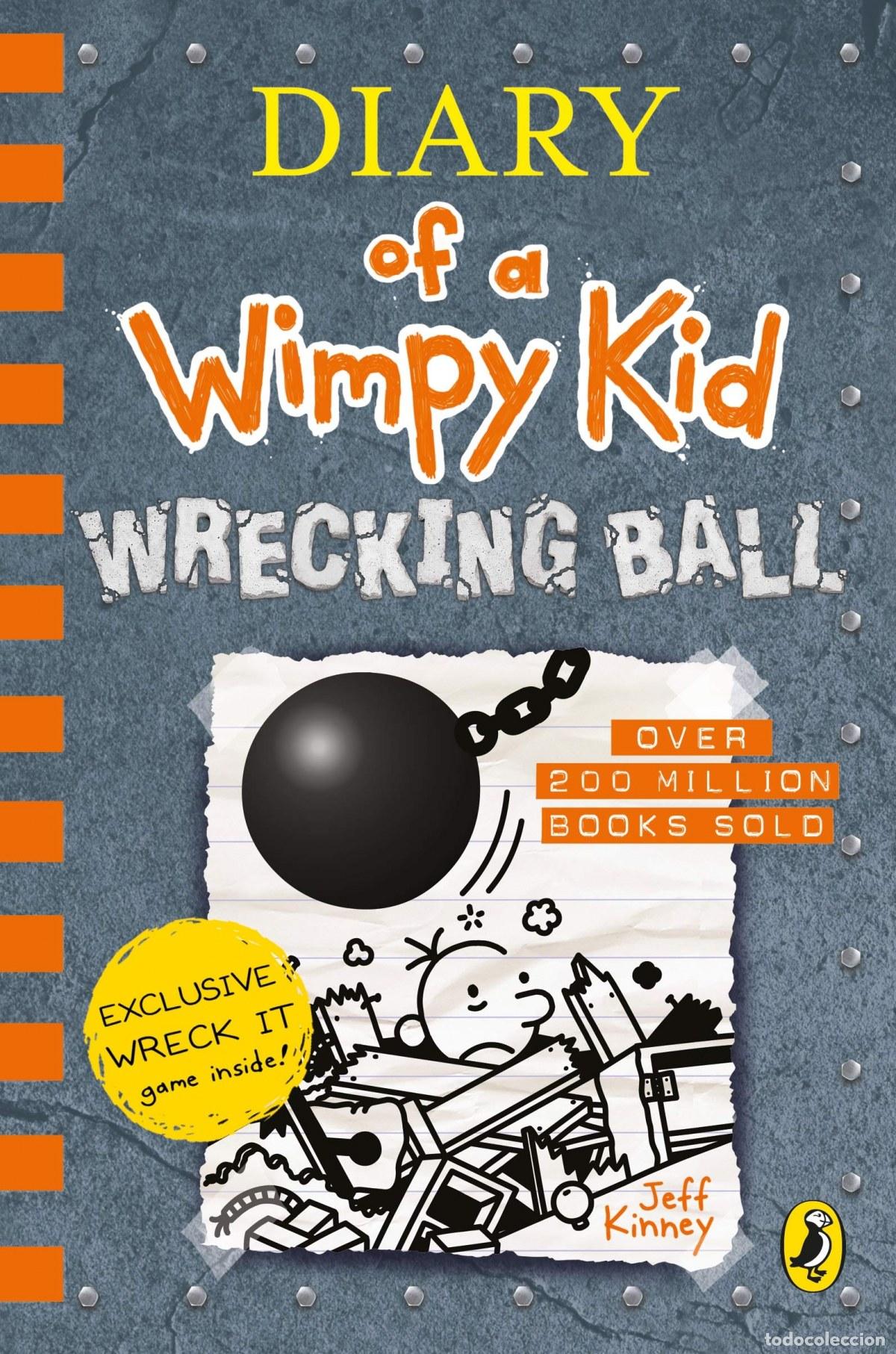 Livros: DIARY OF A WIMPY KID BOOK 14: WRECKING BALL - Jeff Kinney