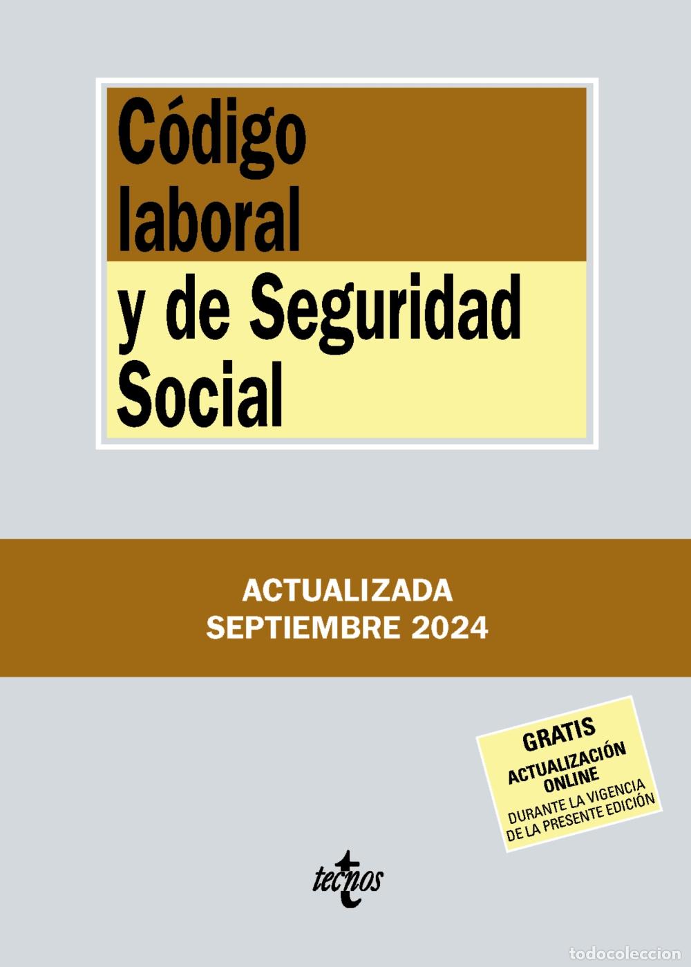 B&uuml;cher: C&Oacute;DIGO LABORAL Y DE SEGURIDAD SOCIAL - Editorial Tecnos