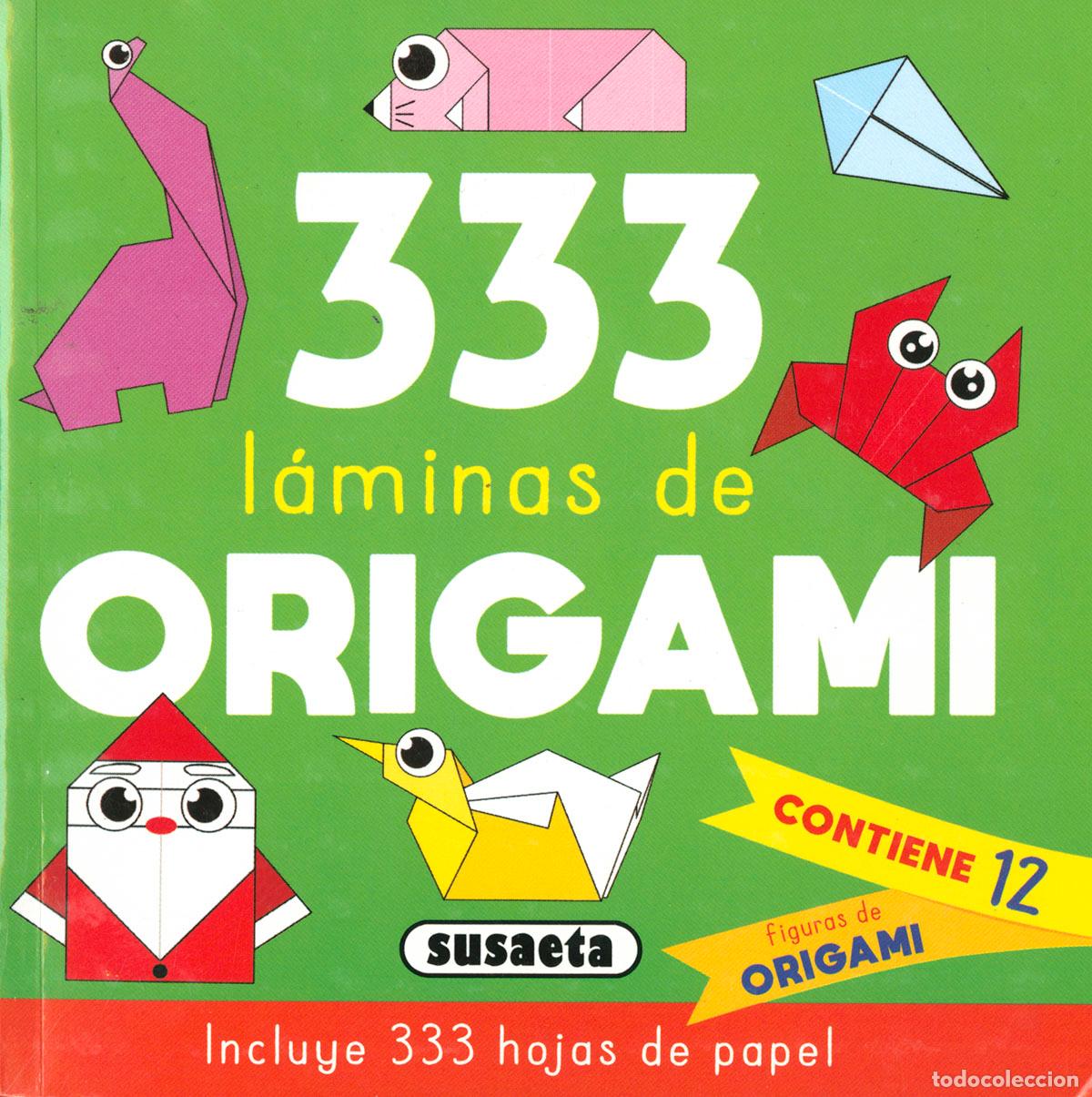 Libros: 333 L&Aacute;MINAS DE ORIGAMI VERDE - Ediciones, Susaeta