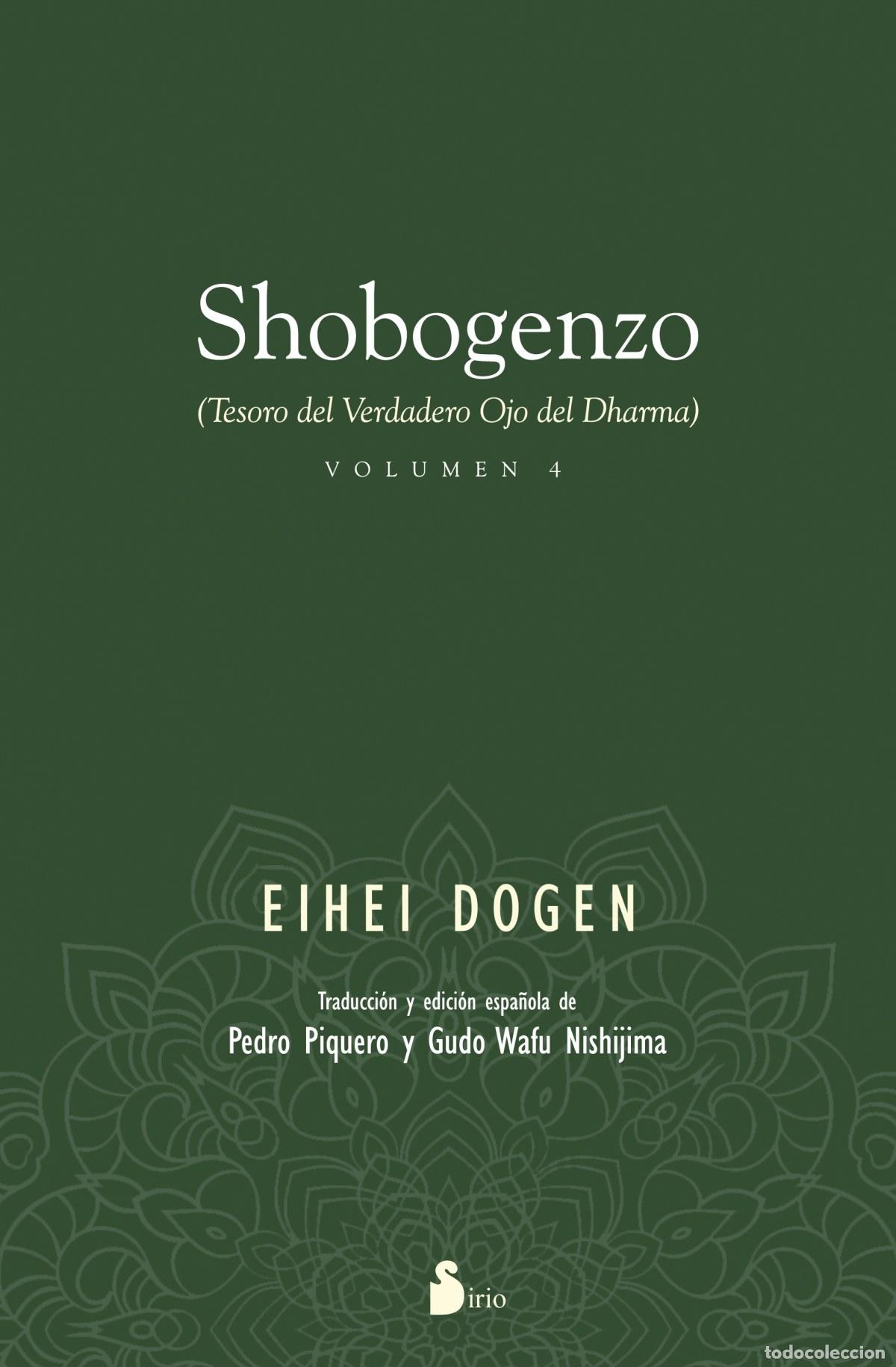 Libros: SHOBOGENZO - Dogen, Eihei