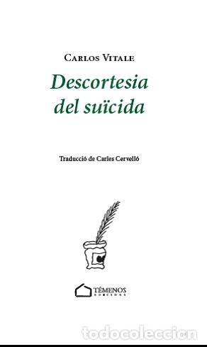 B&uuml;cher: DESCORTESIA DEL SU&Iuml;CIDA - Vitale, Carlos