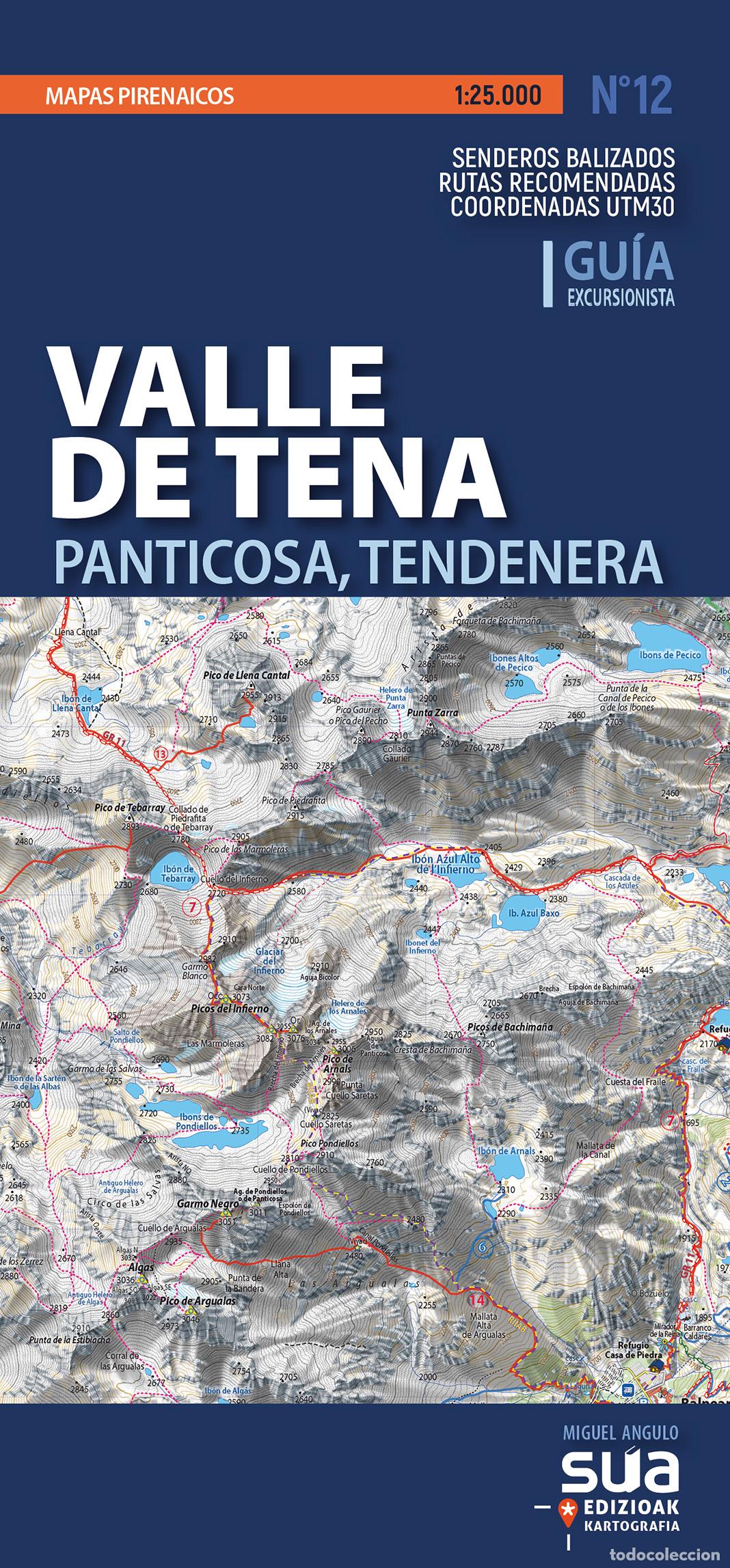 B&uuml;cher: VALLE DE TENA - MAPAS PIRENAIC - ANGULO, MIGUEL