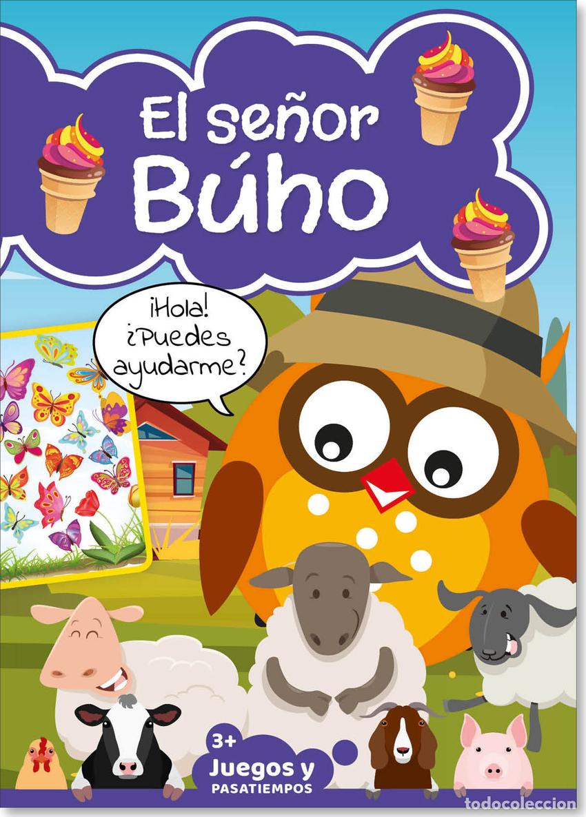 Libros: PASATIEMPOS INF SE&Ntilde;OR BUHO 04 - Espanol/Castellano