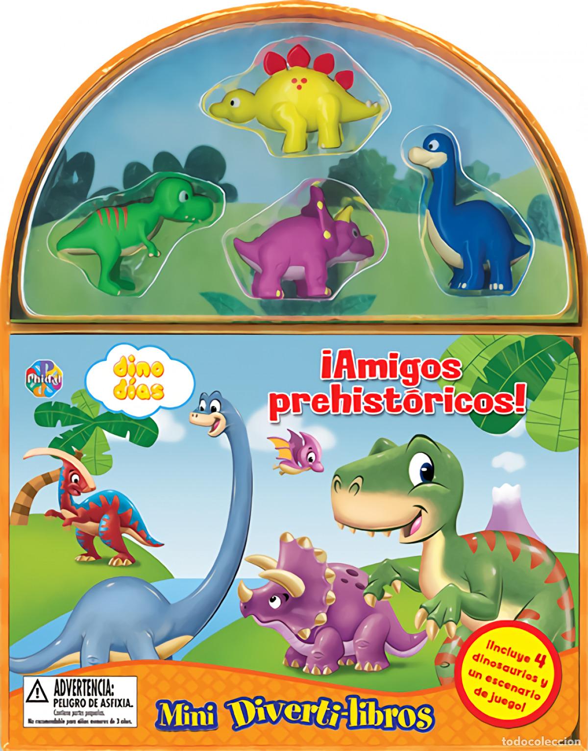 Livres: &iexcl;AMIGOS PREHIST&Oacute;RICOS! (MINI DIVERTI-LIBROS) - Infantil, juvenil y educativo