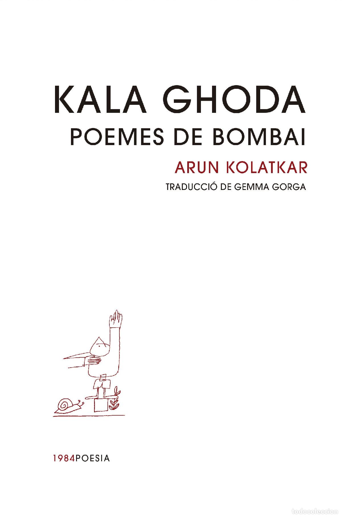 Libri: KALA GHODA - Arun Kolatkar