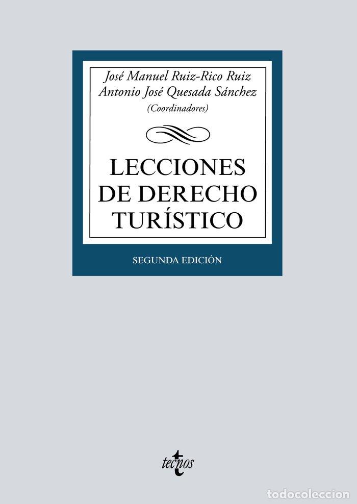 Libros: LECCIONES DE DERECHO TURISTICO - RUIZ-RICO RUIZ, JOSE MANUEL