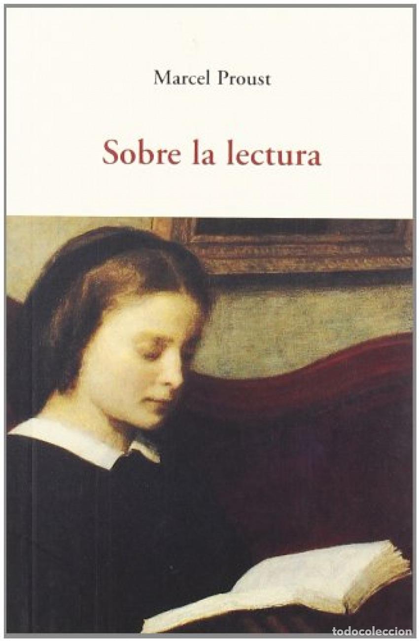 Libros: SOBRE LA LECTURA - PROUST, MARCEL