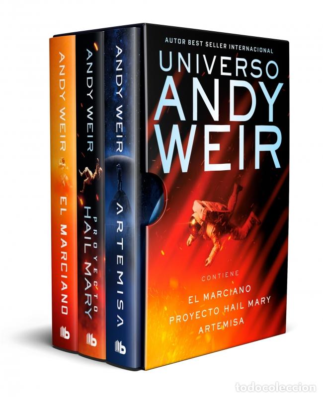 B&uuml;cher: ESTUCHE ANDY WEIR (CONTIENE: EL MARCIANO - PROYECTO HAIL MARY - ARTEMISA - Weir, Andy