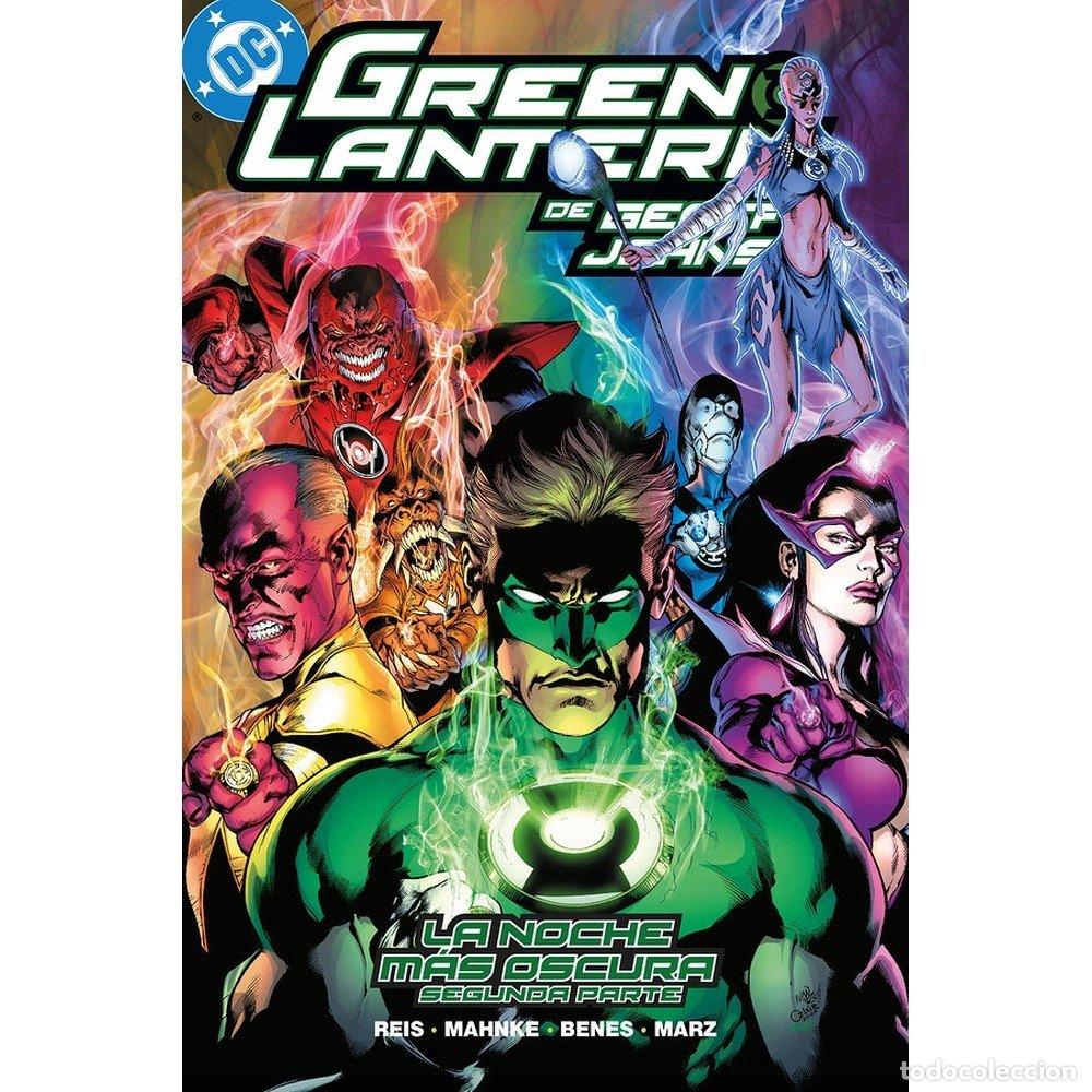 Libros: BIBLIOTECA GREEN LANTERN 12- LA NOCHE MAS OSCURA SEGUNDA PARTE - GEOFF JOHNS, ORDWAY, REIS, MANKHE