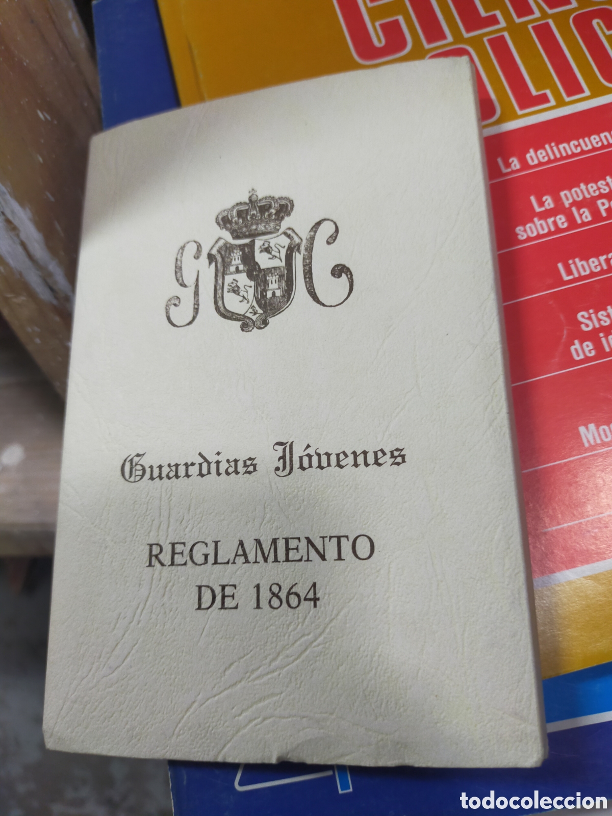Libros: Reglamento de guardias j&oacute;venes 1864 replica 1993
