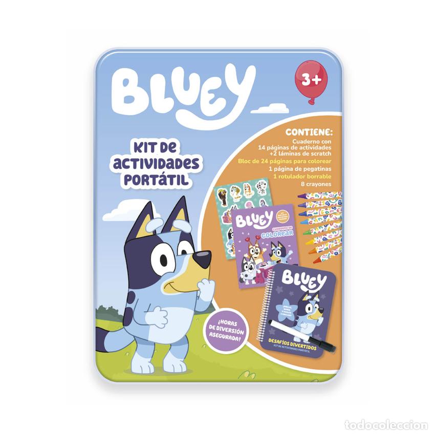 Livres: KIT DE ACTIVIDADES PORTATIL - BLUEY - Imagiland