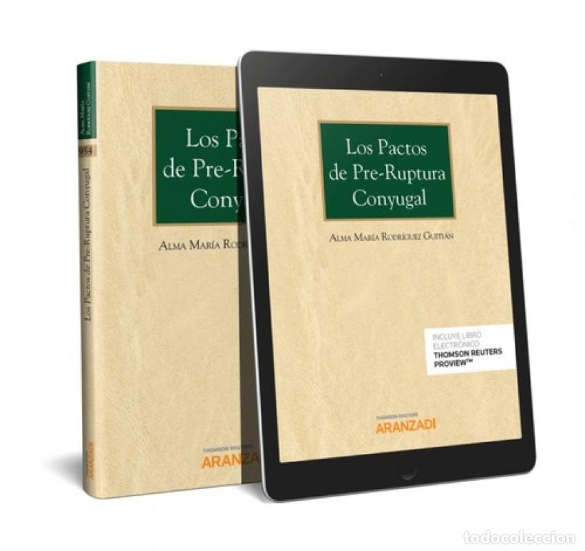 Livros: LOS PACTOS DE PRE-RUPTURA CONYUGAL - Rodr&iacute;guez Guiti&aacute;n, Ana Mar&iacute;a