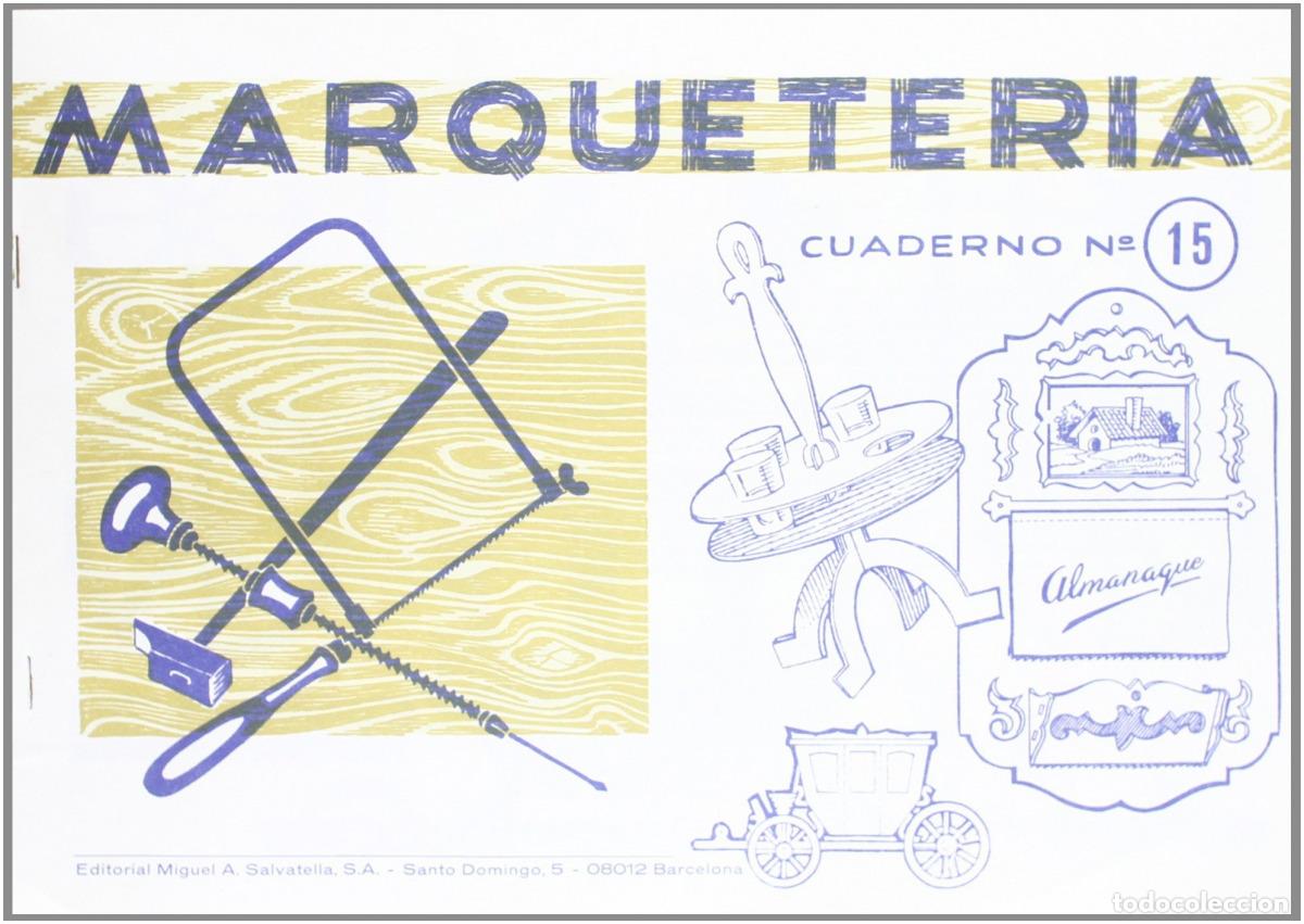 Libros: MARQUETERIA 15 - Salvatella, Editorial