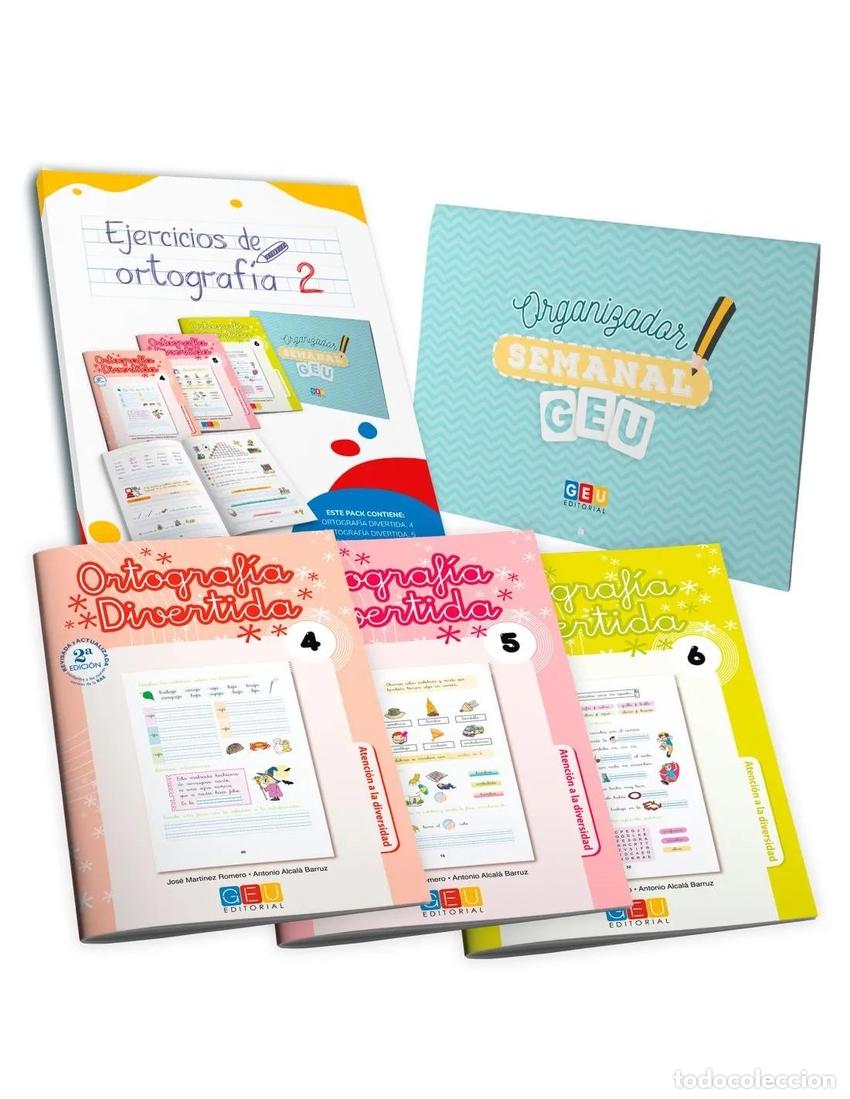 Libri: (PACK).EJERCICIOS ORTOGRAFIA 2+ORGANIZADOR SEMANAL - Ensenanza y aprendizaje de lenguas