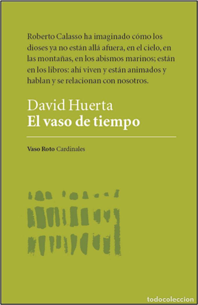 B&uuml;cher: VASO DE TIEMPO,EL - HUERTA, DAVID