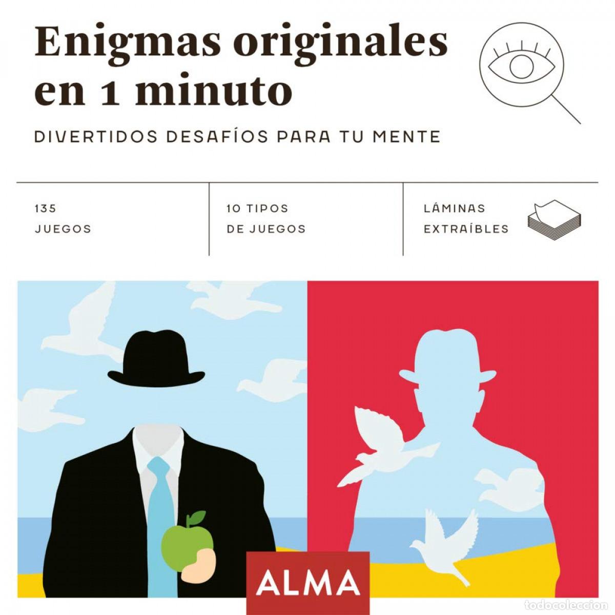Libri: ENIGMAS ORIGINALES EN 1 MINUTO - Pasatiempos, acertijos y juegos
