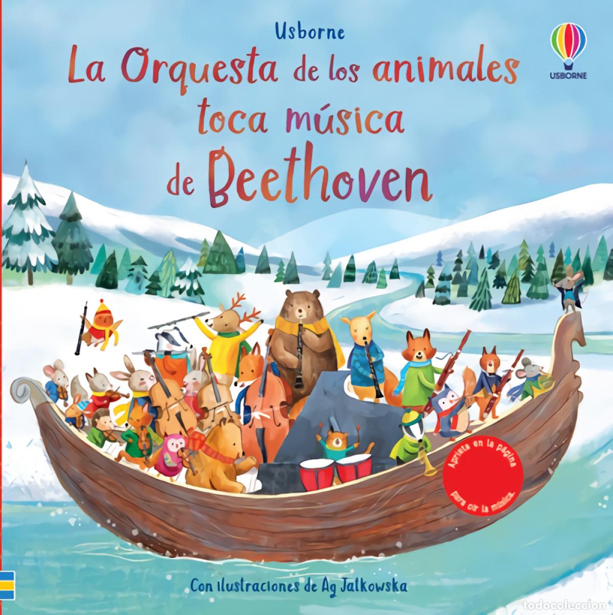 Libros: ORQUESTA ANIMALES TOCA MUSICA BEETHOVEN - Taplin, Sam