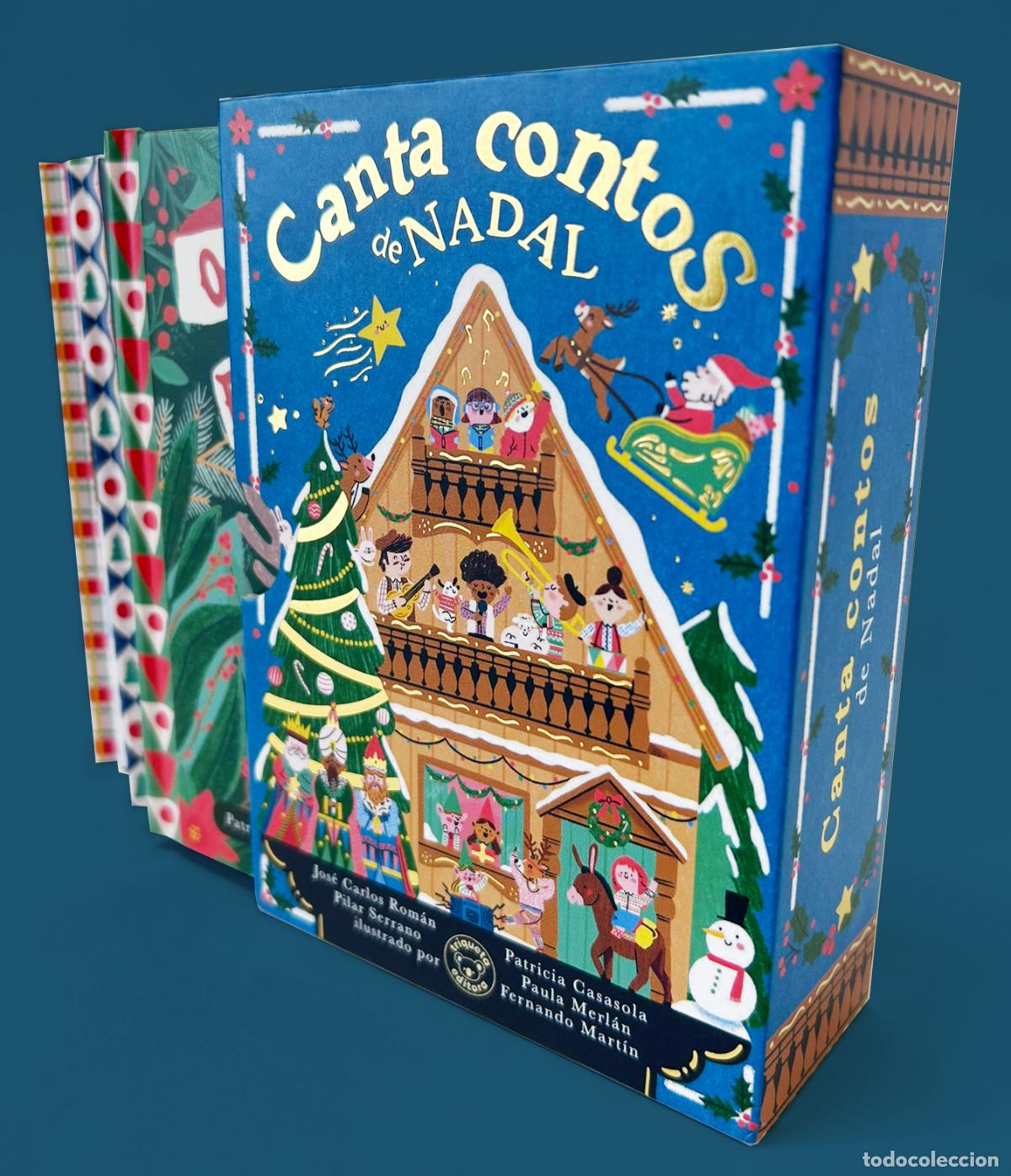 Libros: CANTACONTOS DE NADAL (ESTUCHE 4 LIBROS) - Rom&aacute;n, J C