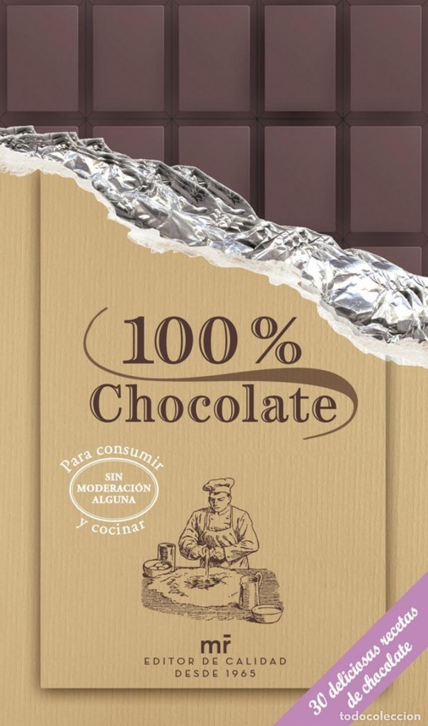 Livros: 100 % CHOCOLATE - Cocina general y recetas