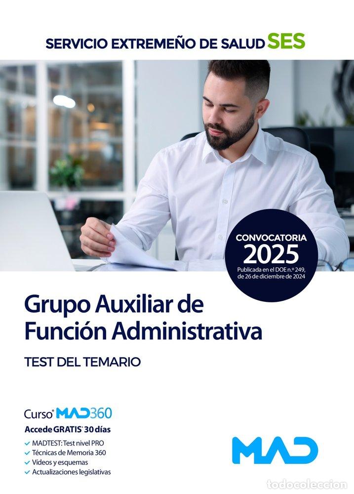 Livros: GRUPO AUXILIAR FUNCION ADMINISTRATIVA SERVICIO EXTREME&Ntilde;O SA - GOMEZ MARTINEZ, DOMINGO