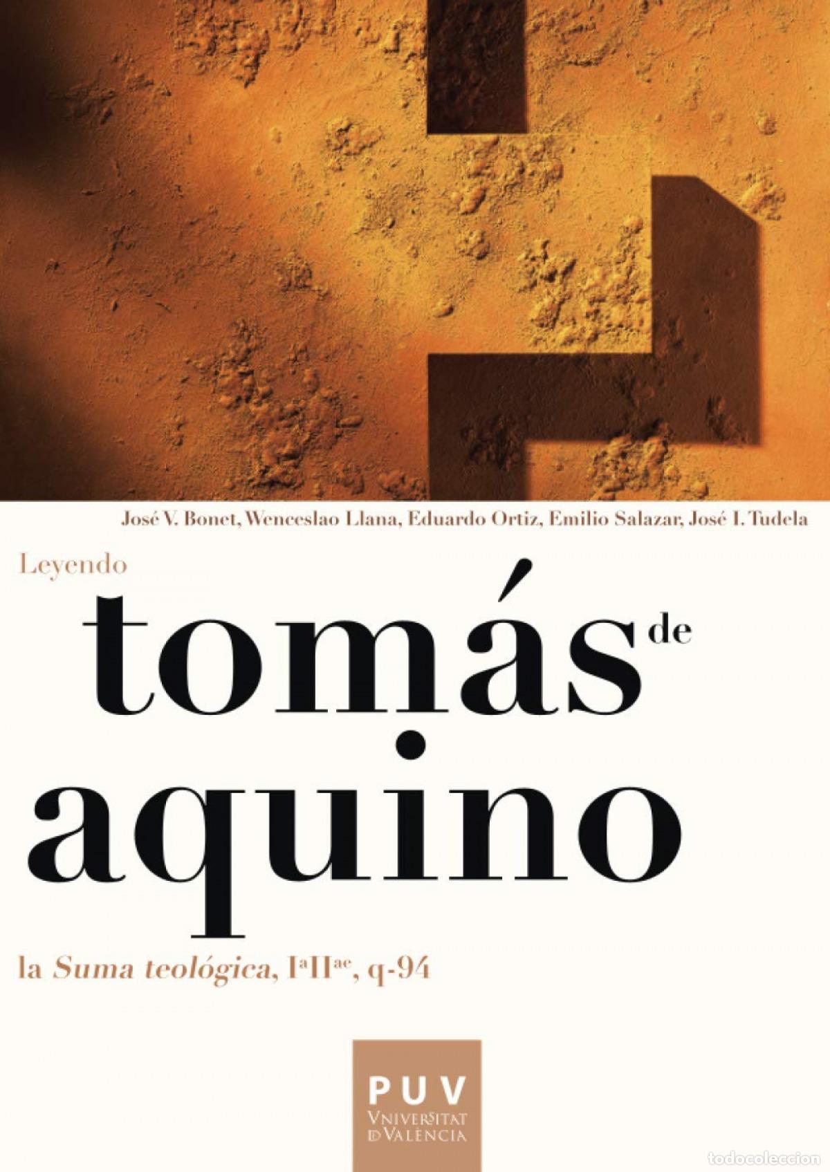 Livros: LEYENDO TOM&Aacute;S DE AQUINO - Bonet Sanchez, Jose Vicente