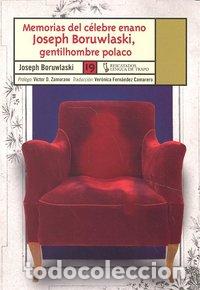 Livros: MEMORIAS DEL CELEBRE ENANO JOSEPH BORUWLASKI GENTILHOMBRE PO - BORUWLASKI, JOSEPH