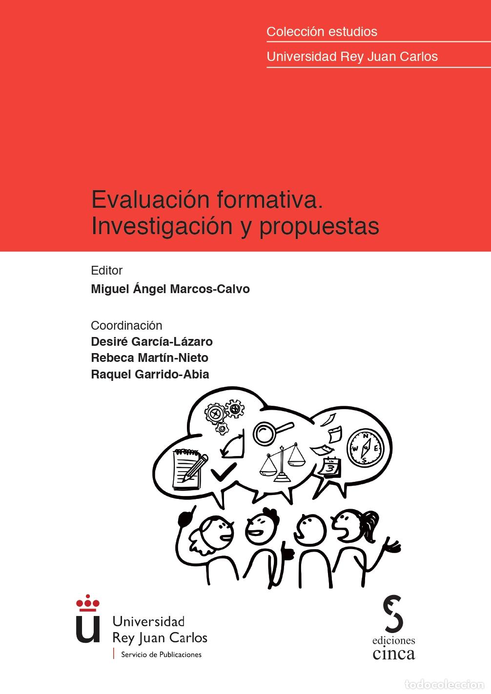 Libros: EVALUACI&Oacute;N FORMATIVA. INVESTIGACI&Oacute;N Y PROPUESTAS - GARCIA LAZARO, DESIRE