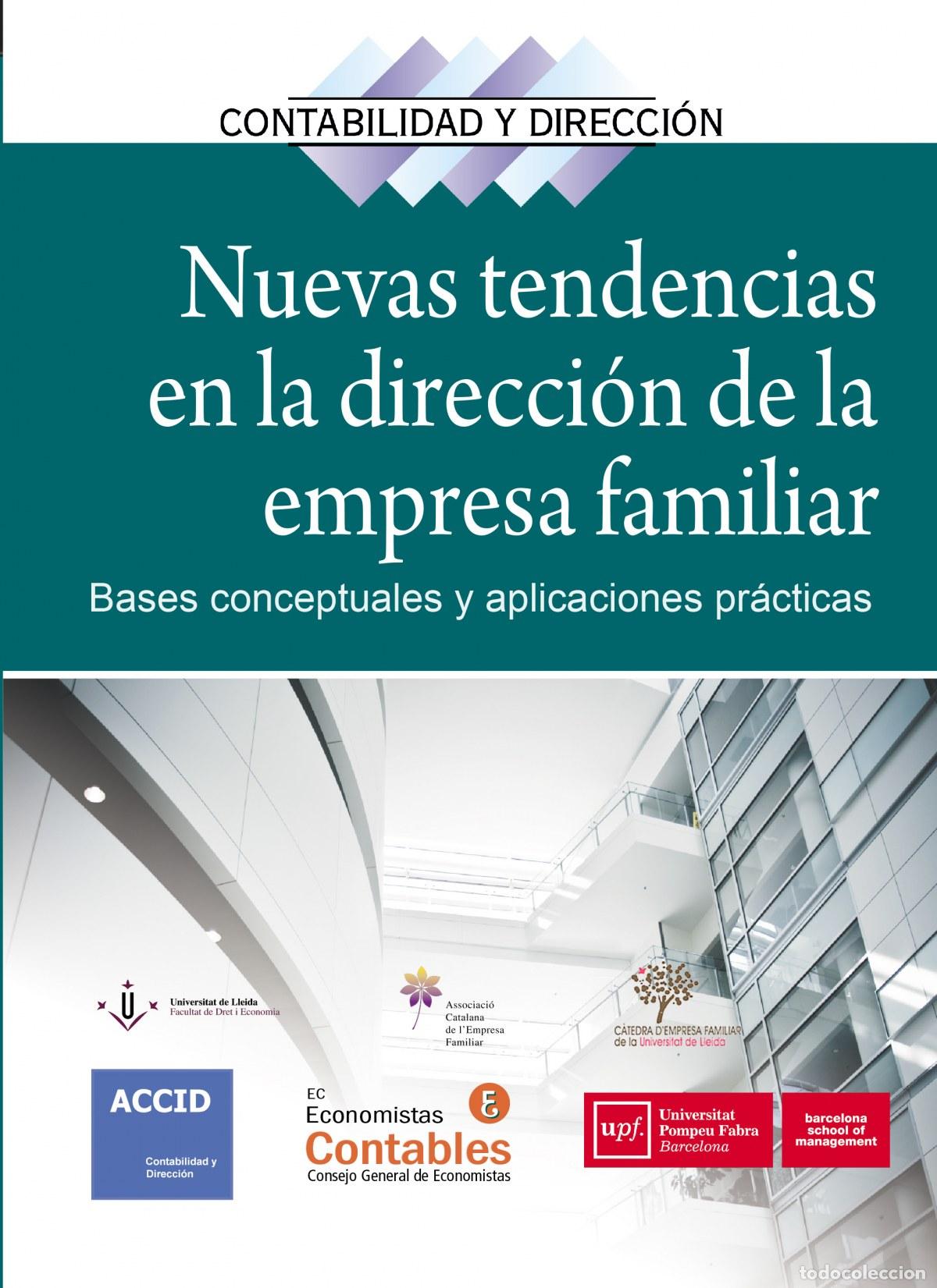 Livros: NUEVAS TENDENCIAS EN LA DIRECCI&Oacute;N DE LA EMPRESA FAMILIAR - Economia, finanzas, empresa y gestion