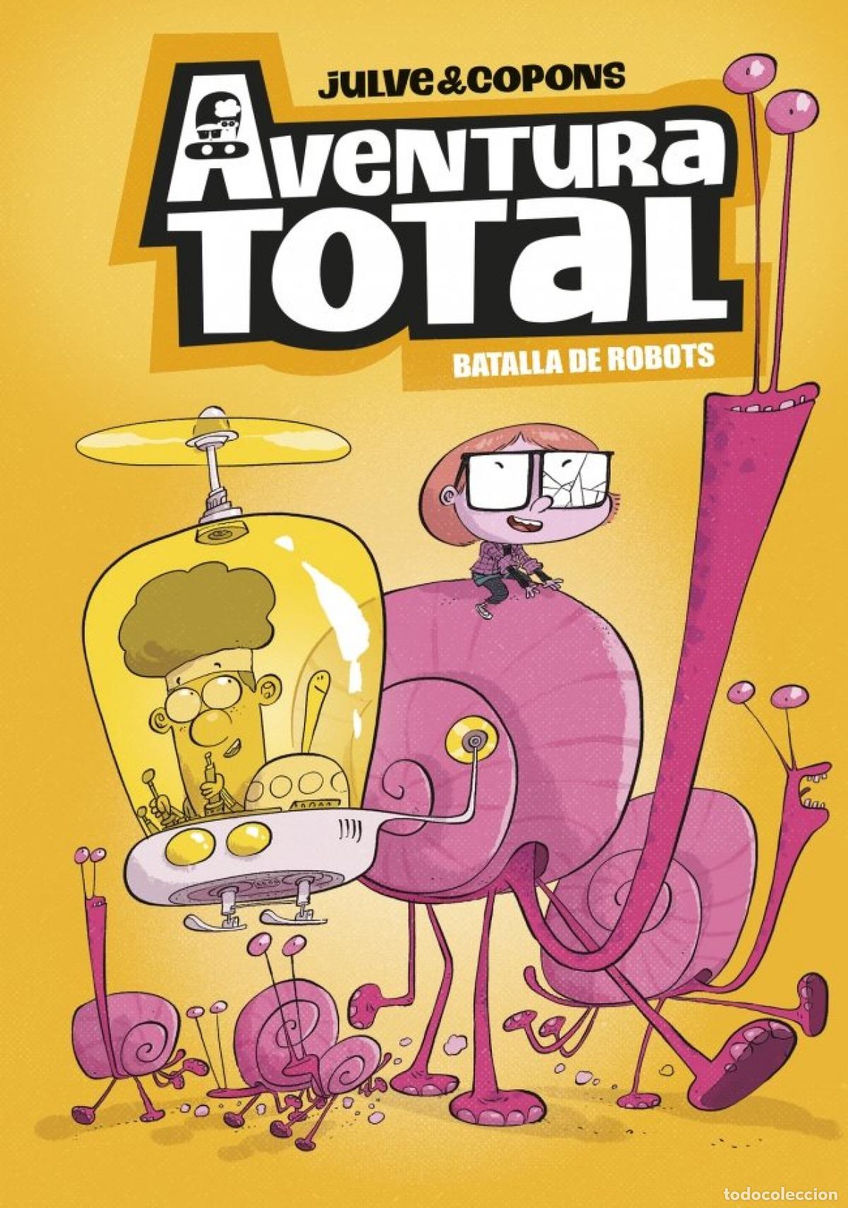 Libros: AVENTURA TOTAL 5 - BATALLA DE ROBOTS (EDICI&Oacute; EN CATAL&Agrave;) - Jaume Copons