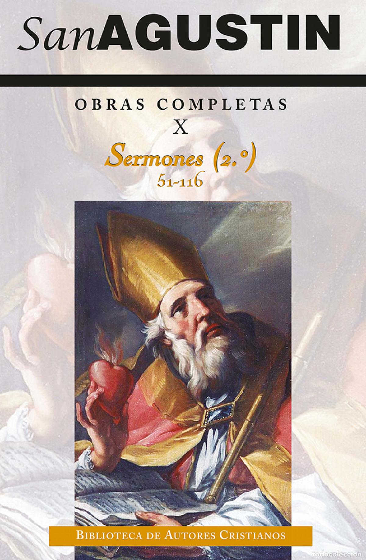 Libros: OBRAS COMPLETAS DE SAN AGUST&Iacute;N. X: SERMONES (2.&ordm;): 51-116: SOBRE LOS EVANGELIOS SIN&Oacute;PTICOS - SAN AGU