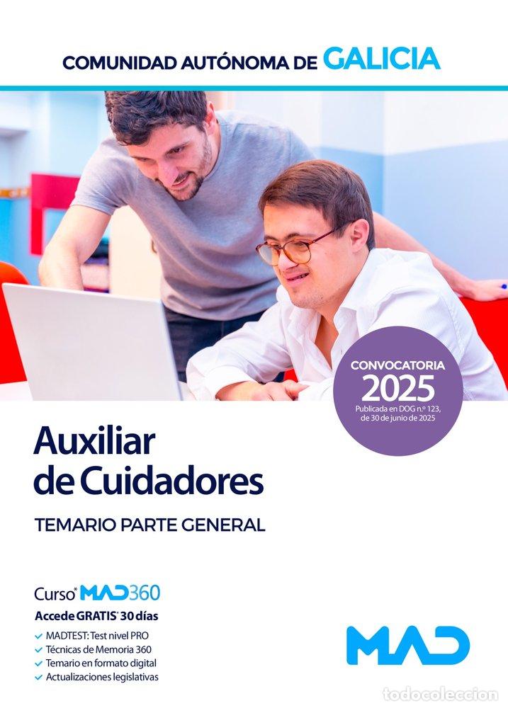 Livres: AUXILIAR CUIDADOR PARTE GENERAL COMUNIDAD AUTONOMA GALICIA - AA.VV