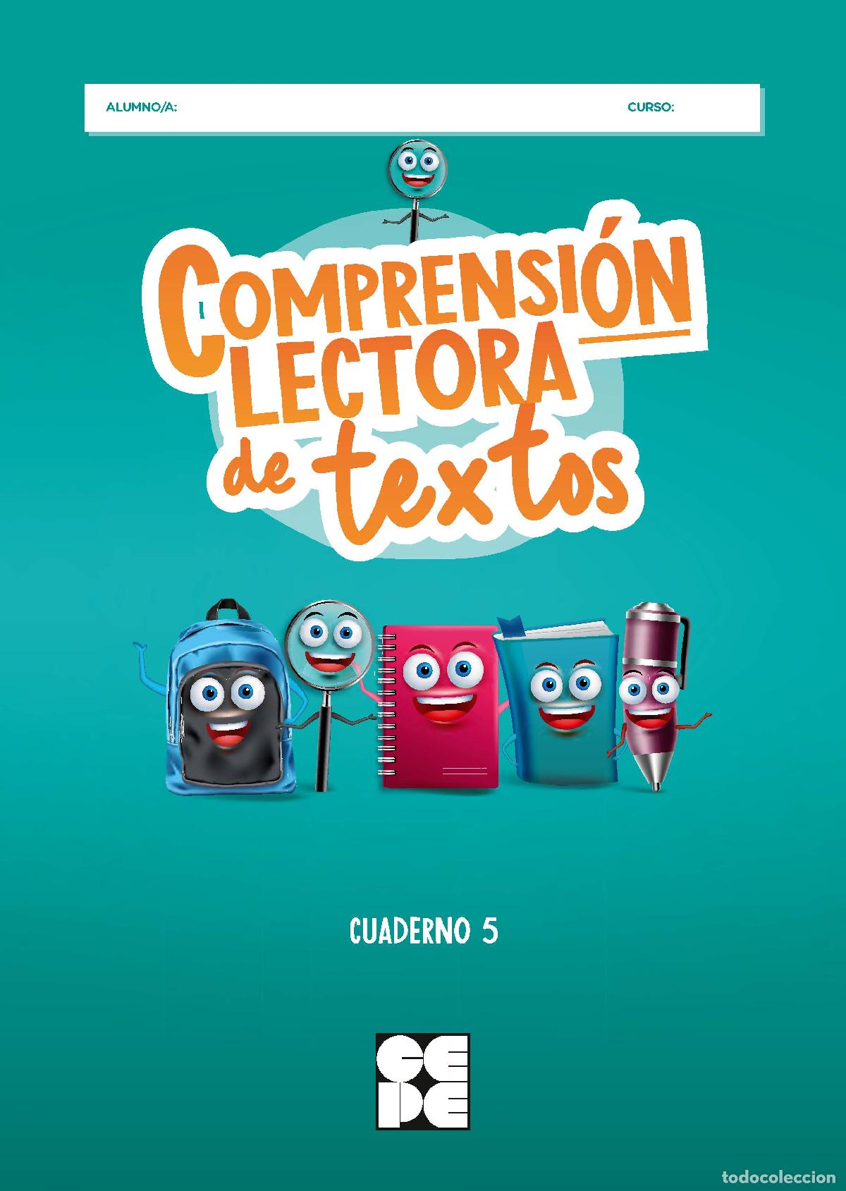 Livros: COMPRENSION LECTORA DE TEXTOS 5 - Ensenanza y aprendizaje de lenguas