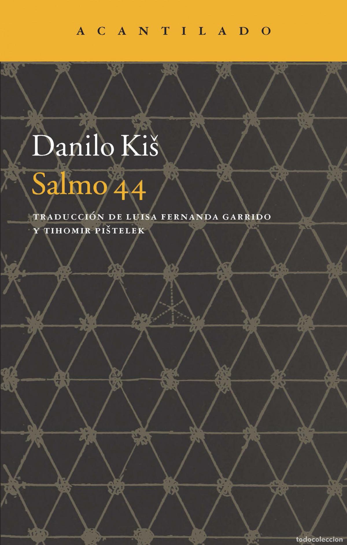 Livros: SALMO 44 - Danilo Kis