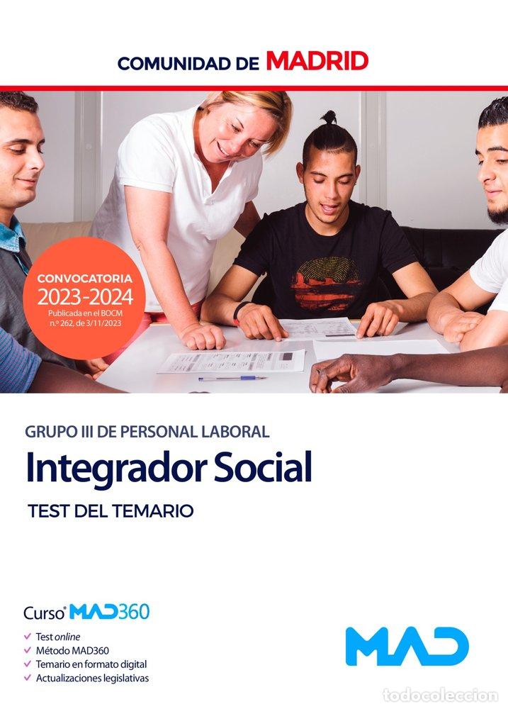 Livres: INTEGRADOR SOCIAL GRUPO III TEST TEMARIO COMUNIDAD MADRID - AA.VV